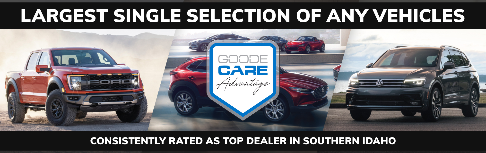 Largest Single Selection of Any Vehicles