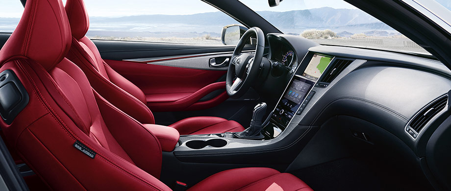 The 2018 INFINITI Q60 Interior The 2018 INFINITI Q60 INTERIOR