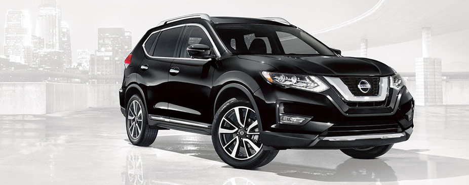 Nissan Rogue® SL shown in Magnetic Black