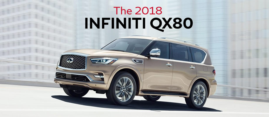 The 2018 INFINITI QX80 The 2018 INFINITI QX80