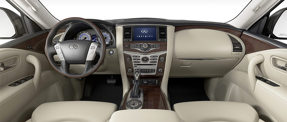 The 2018 INFINITI QX80 Interior The 2018 INFINITI QX80 Interior