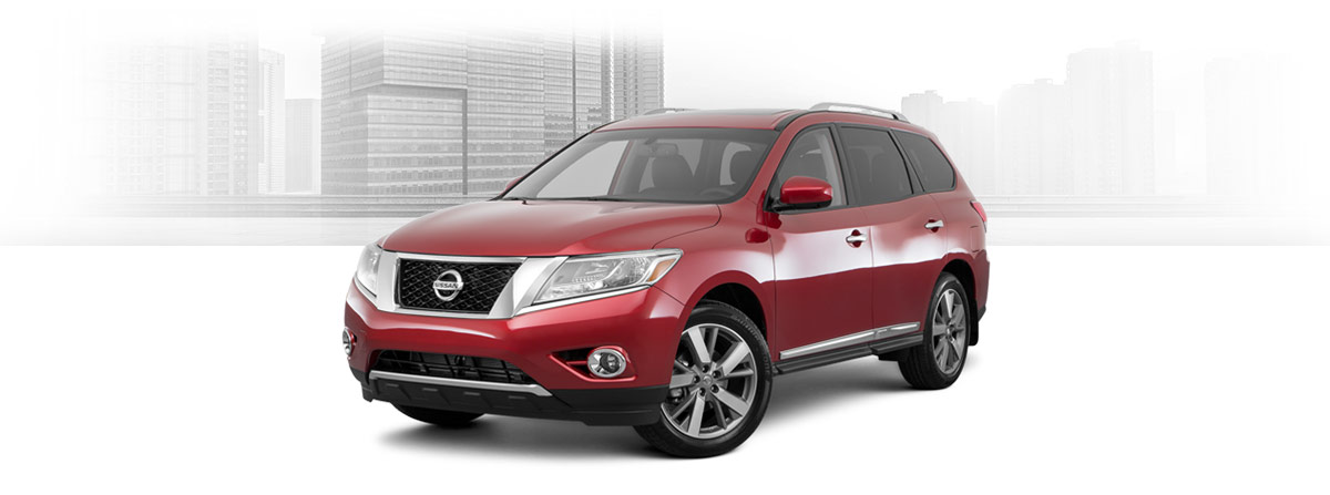 Red 2016 Nissan Pathfinder
