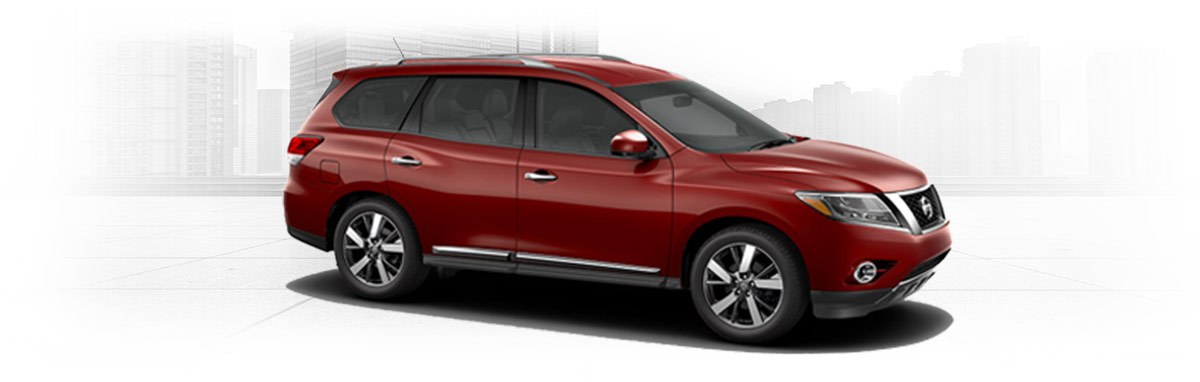 Red 2016 Nissan Pathfinder