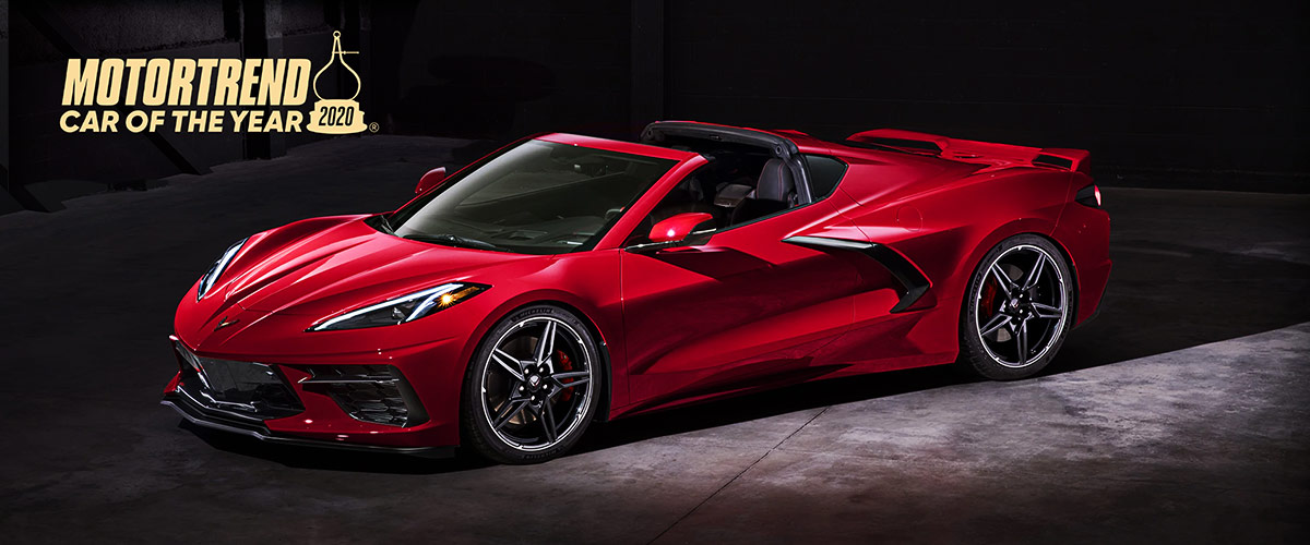 2020 Chevrolet Corvette header